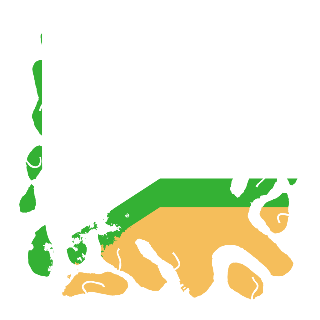 Biome Rust Map: Procedural Map, Size: 4000, Seed: 28989956