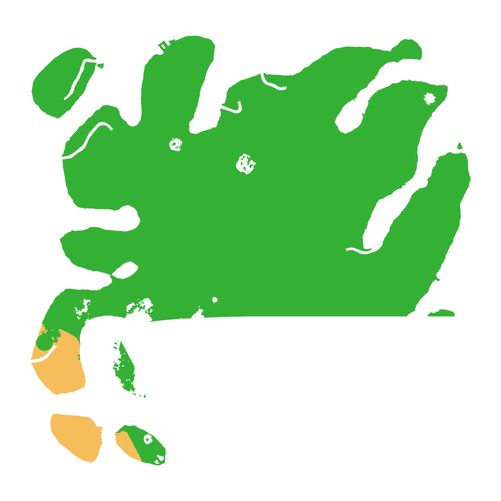 Biome Rust Map: Procedural Map, Size: 4000, Seed: 6345132