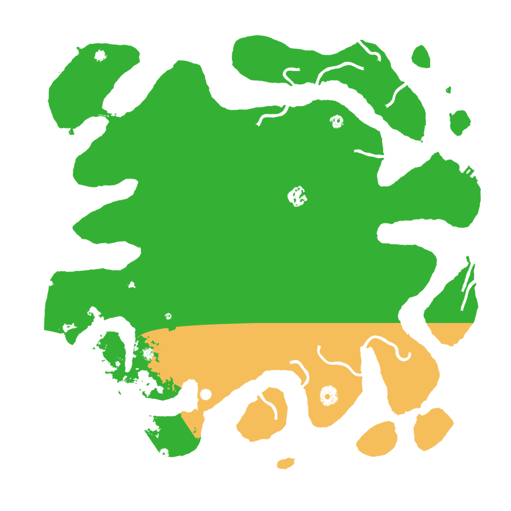 Biome Rust Map: Procedural Map, Size: 3987, Seed: 1602