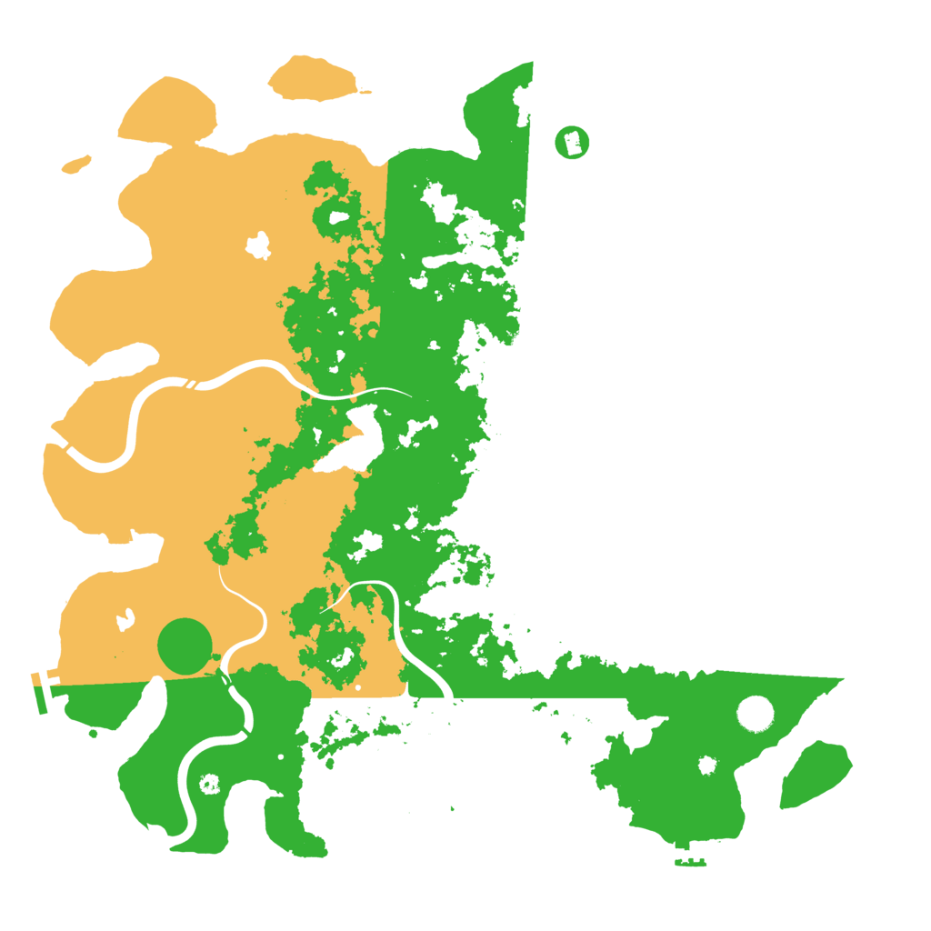 Biome Rust Map: Procedural Map, Size: 4500, Seed: 1782058397