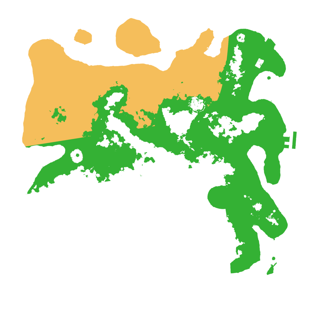 Biome Rust Map: Procedural Map, Size: 3700, Seed: 683665288