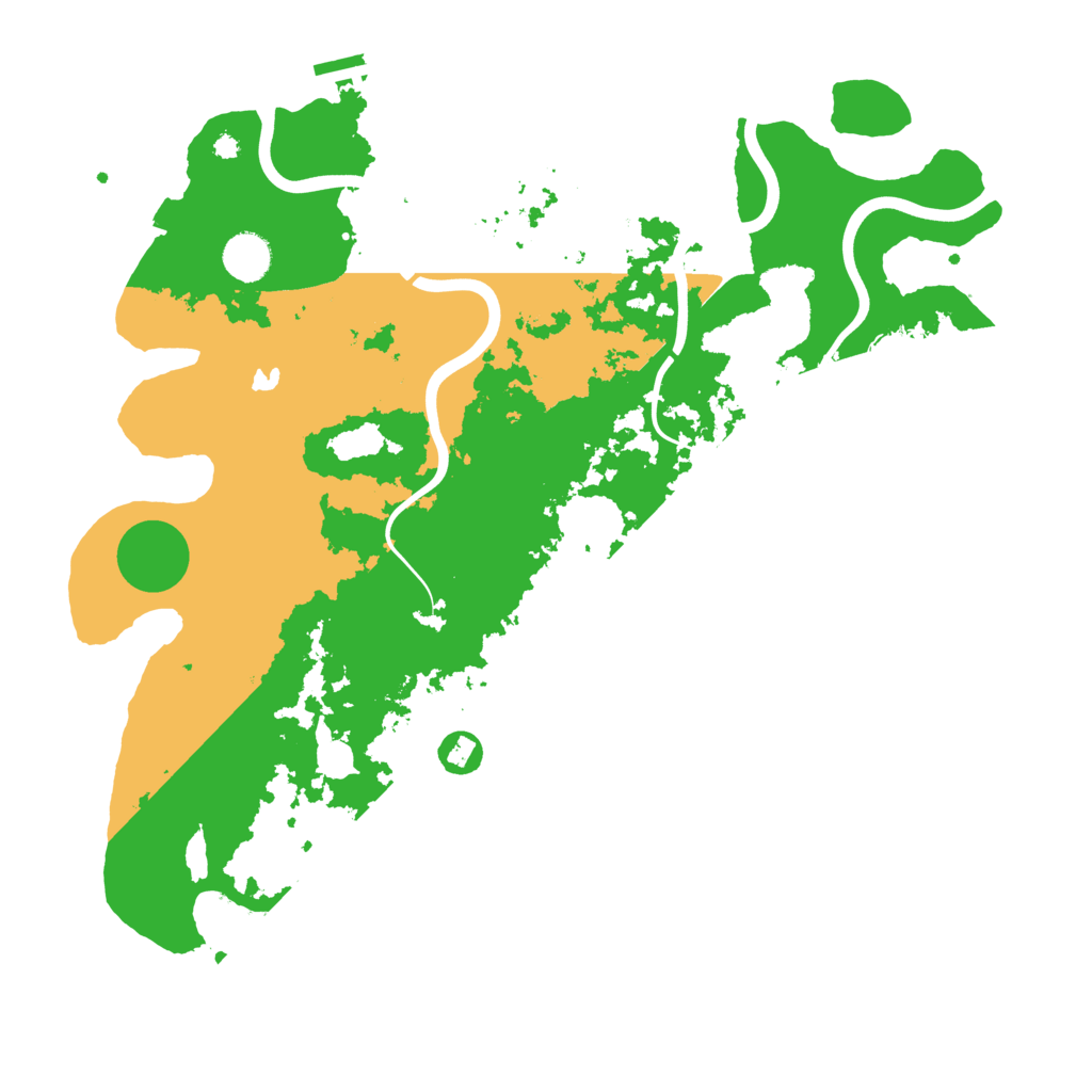 Biome Rust Map: Procedural Map, Size: 4000, Seed: 7775