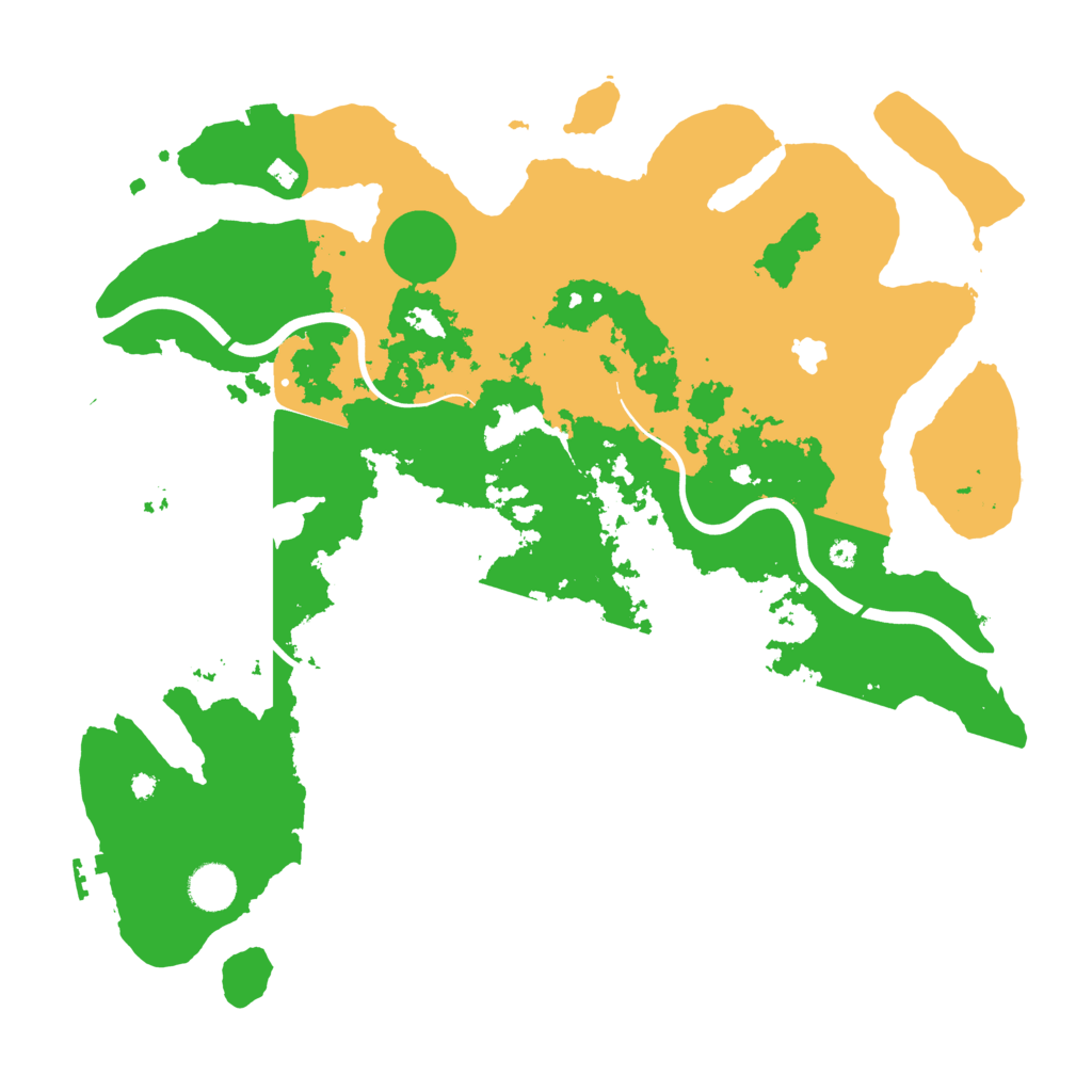 Biome Rust Map: Procedural Map, Size: 4000, Seed: 292182647
