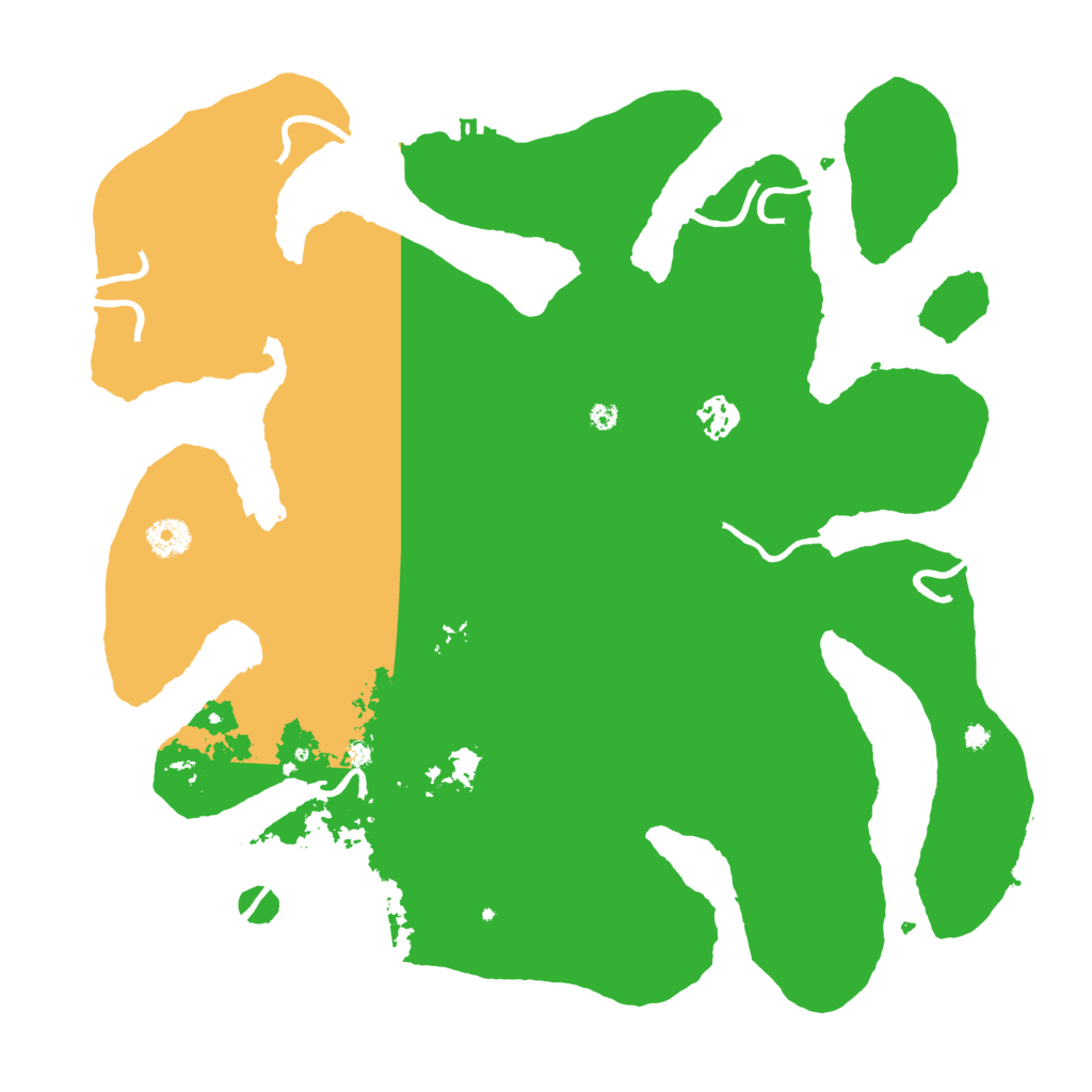 Biome Rust Map: Procedural Map, Size: 3950, Seed: 1461808210