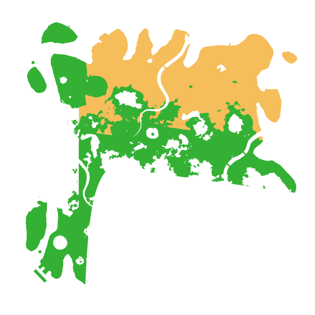 Biome Rust Map: Procedural Map, Size: 4000, Seed: 1784874