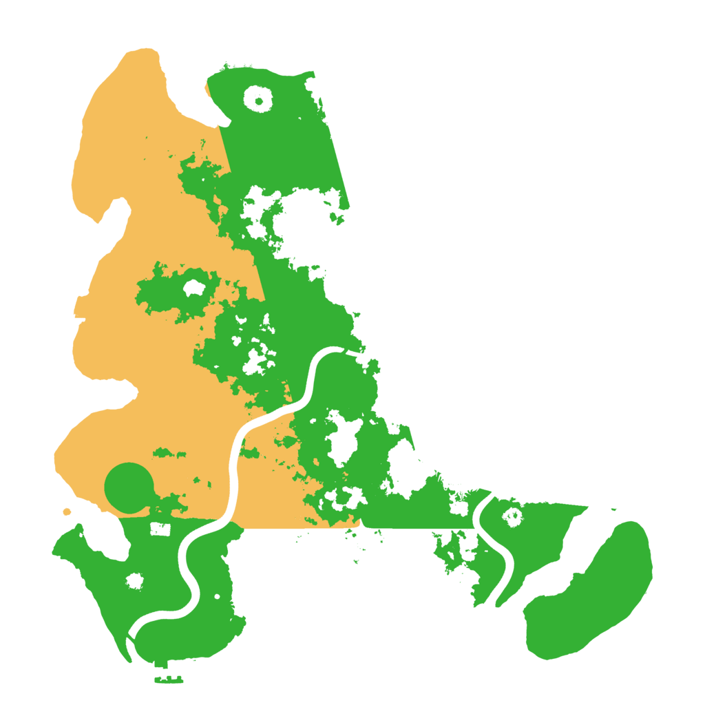 Biome Rust Map: Procedural Map, Size: 3750, Seed: 112112112
