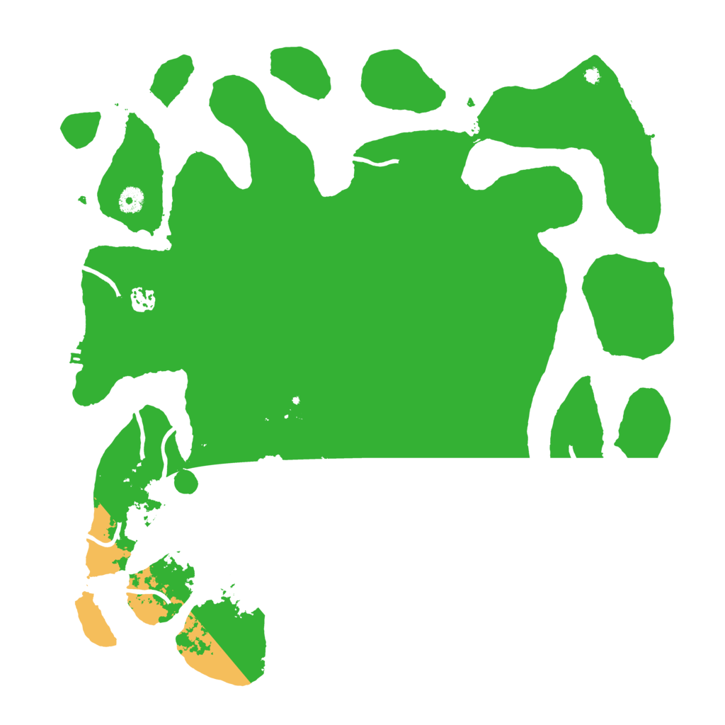 Biome Rust Map: Procedural Map, Size: 4250, Seed: 307805