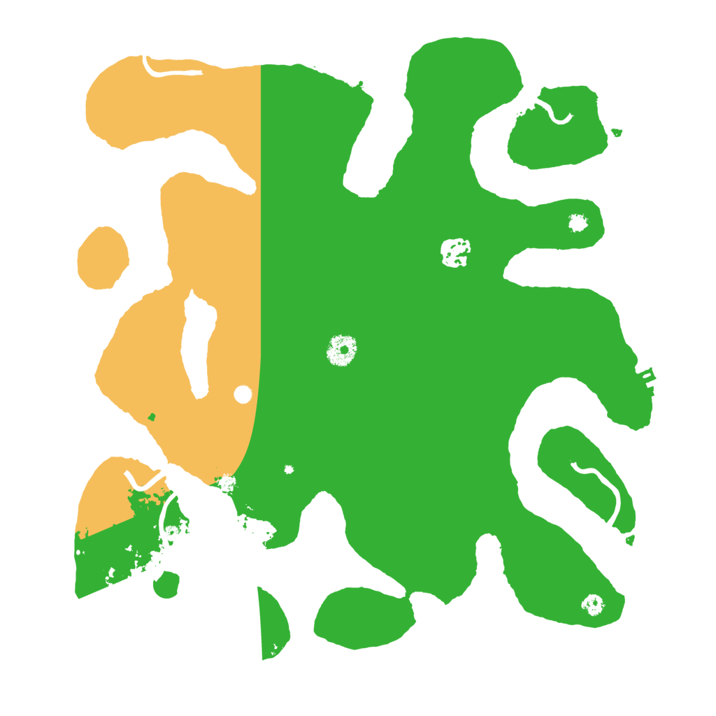 Biome Rust Map: Procedural Map, Size: 3500, Seed: 2057680796