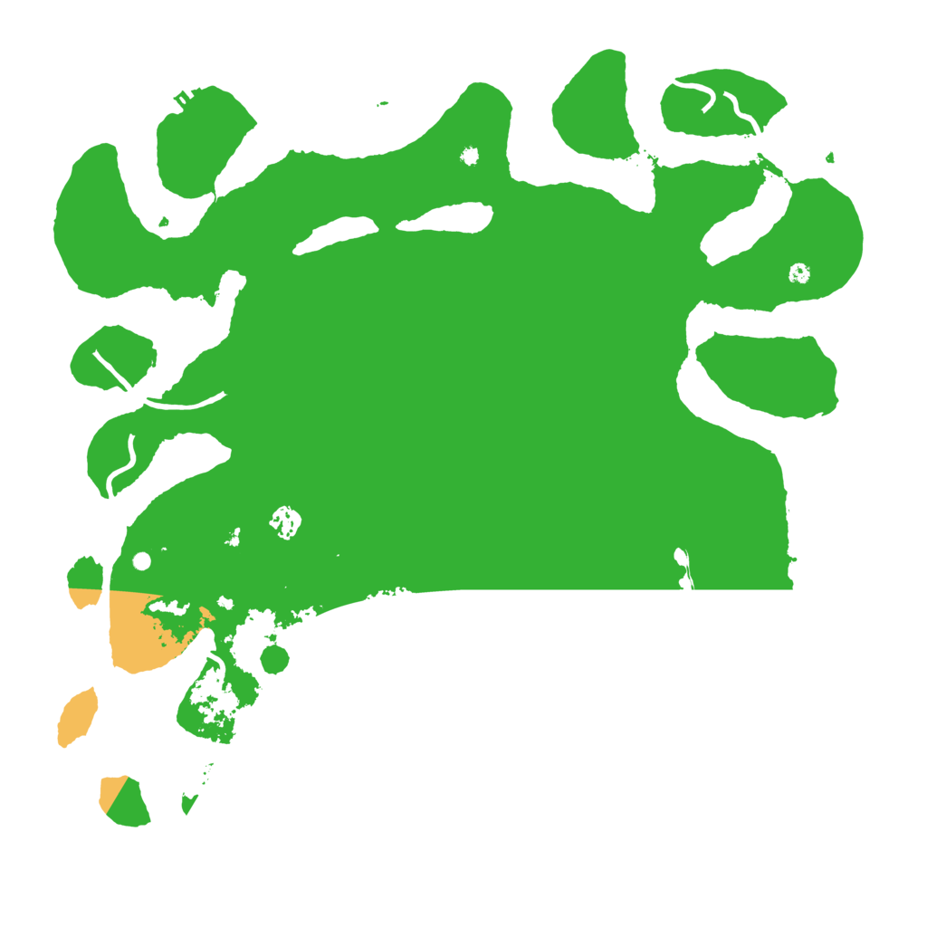 Biome Rust Map: Procedural Map, Size: 4500, Seed: 61499873