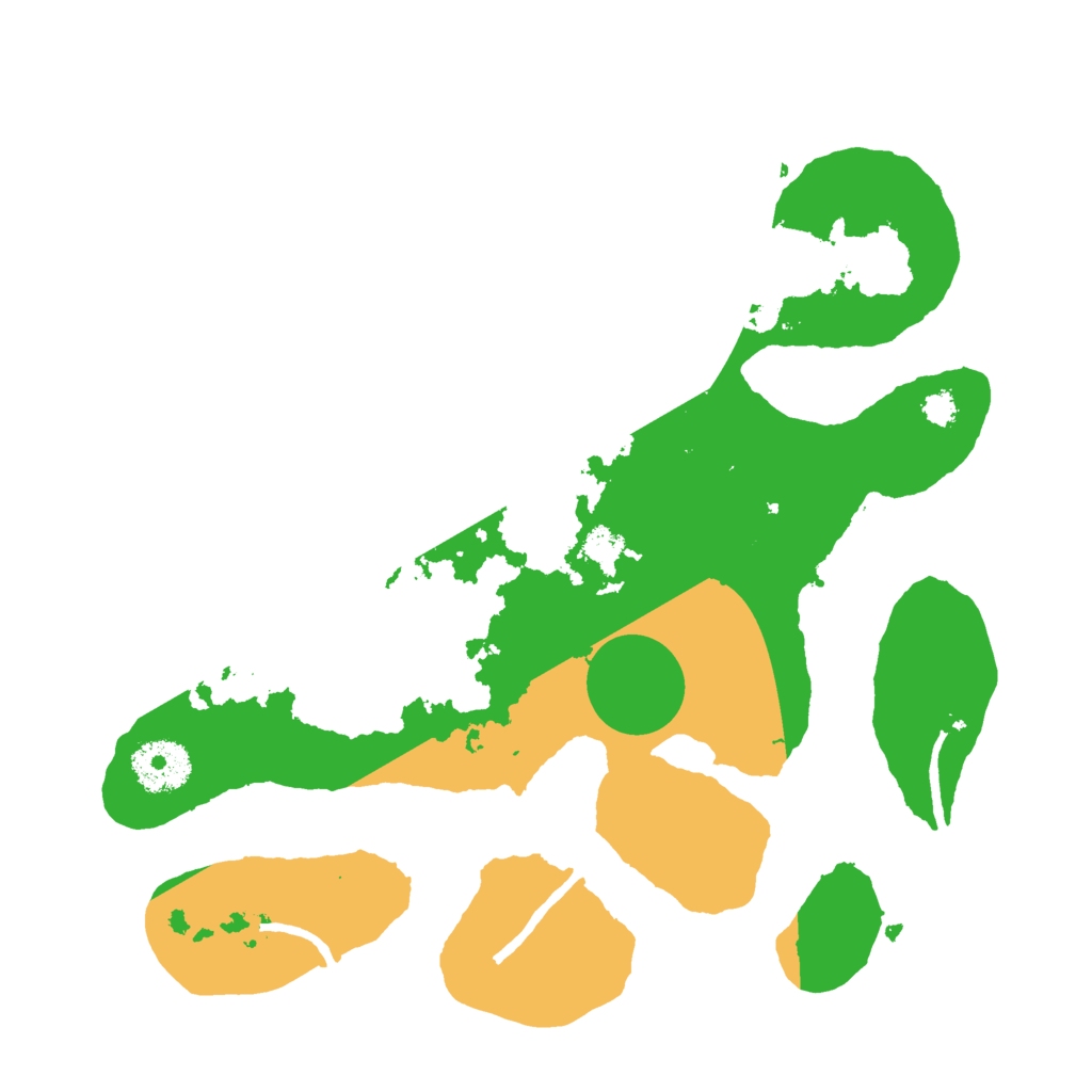 Biome Rust Map: Procedural Map, Size: 3000, Seed: 1923465022