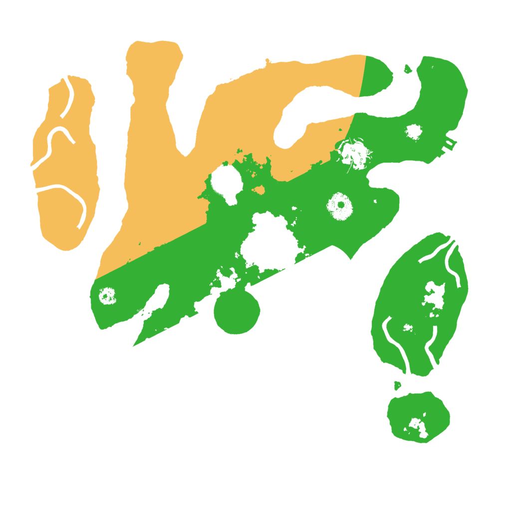 Biome Rust Map: Procedural Map, Size: 3000, Seed: 705664226