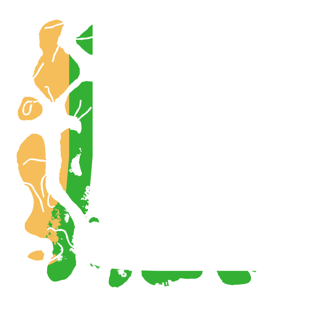 Biome Rust Map: Procedural Map, Size: 4250, Seed: 851675
