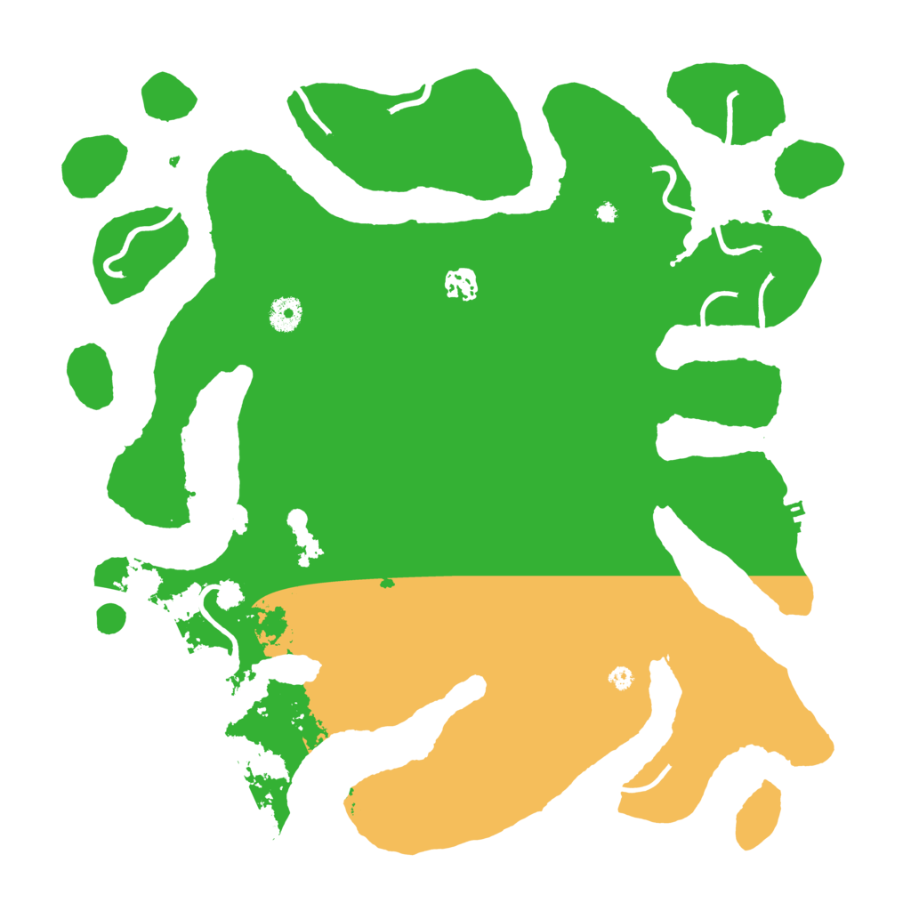 Biome Rust Map: Procedural Map, Size: 4000, Seed: 53648579