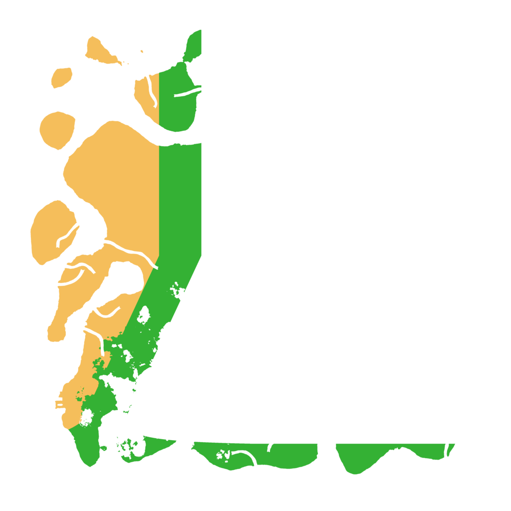 Biome Rust Map: Procedural Map, Size: 4001, Seed: 41442312