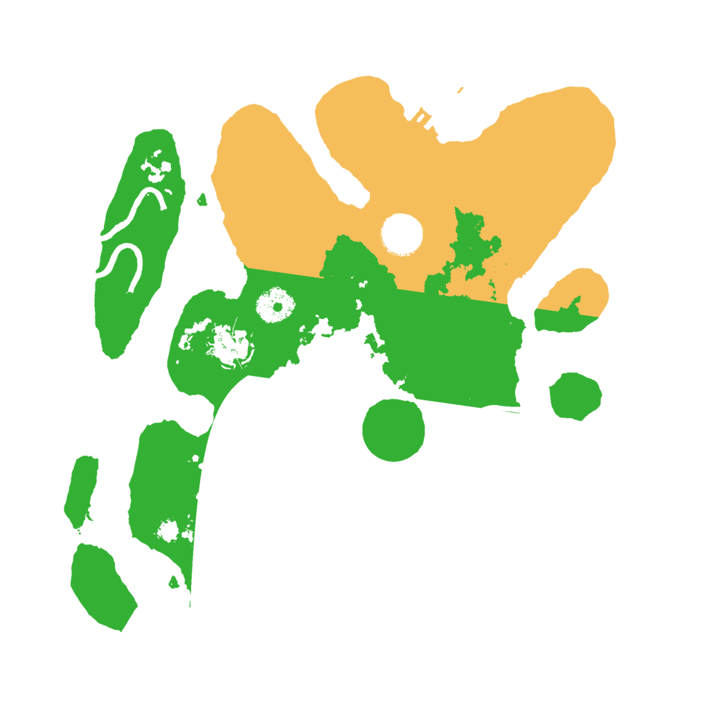 Biome Rust Map: Procedural Map, Size: 3000, Seed: 1398737614