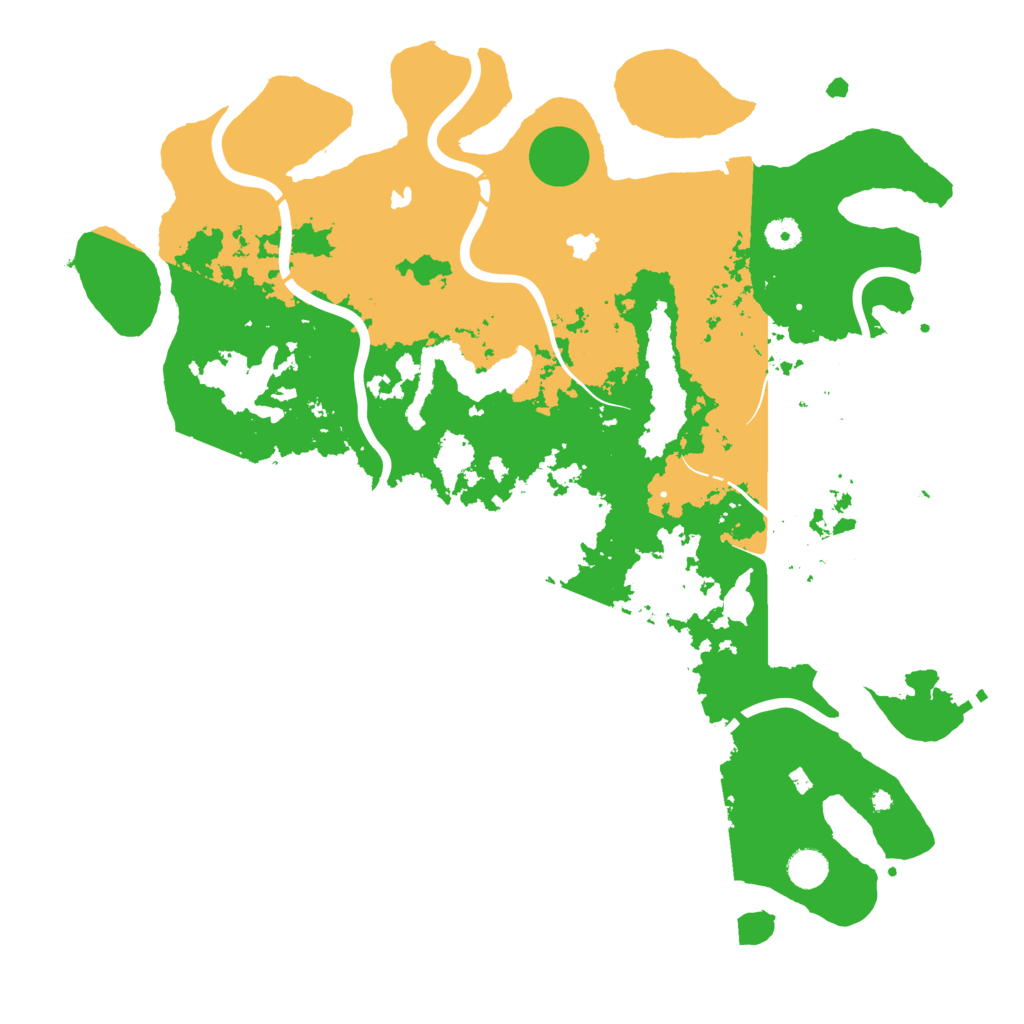 Biome Rust Map: Procedural Map, Size: 4500, Seed: 1732191257