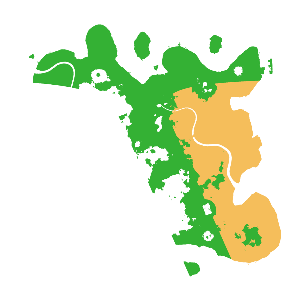 Biome Rust Map: Procedural Map, Size: 3000, Seed: 219913750