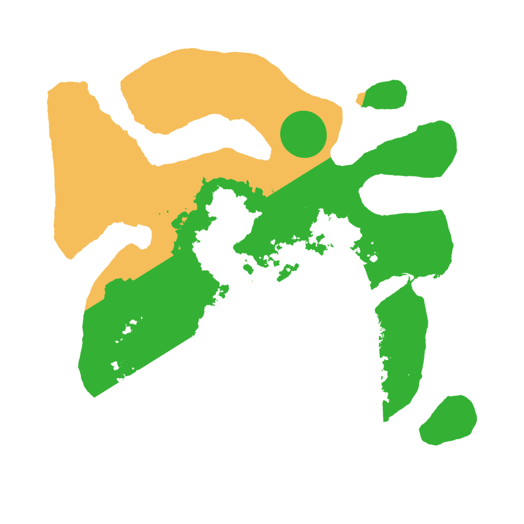 Biome Rust Map: Barren, Size: 3000, Seed: 2288