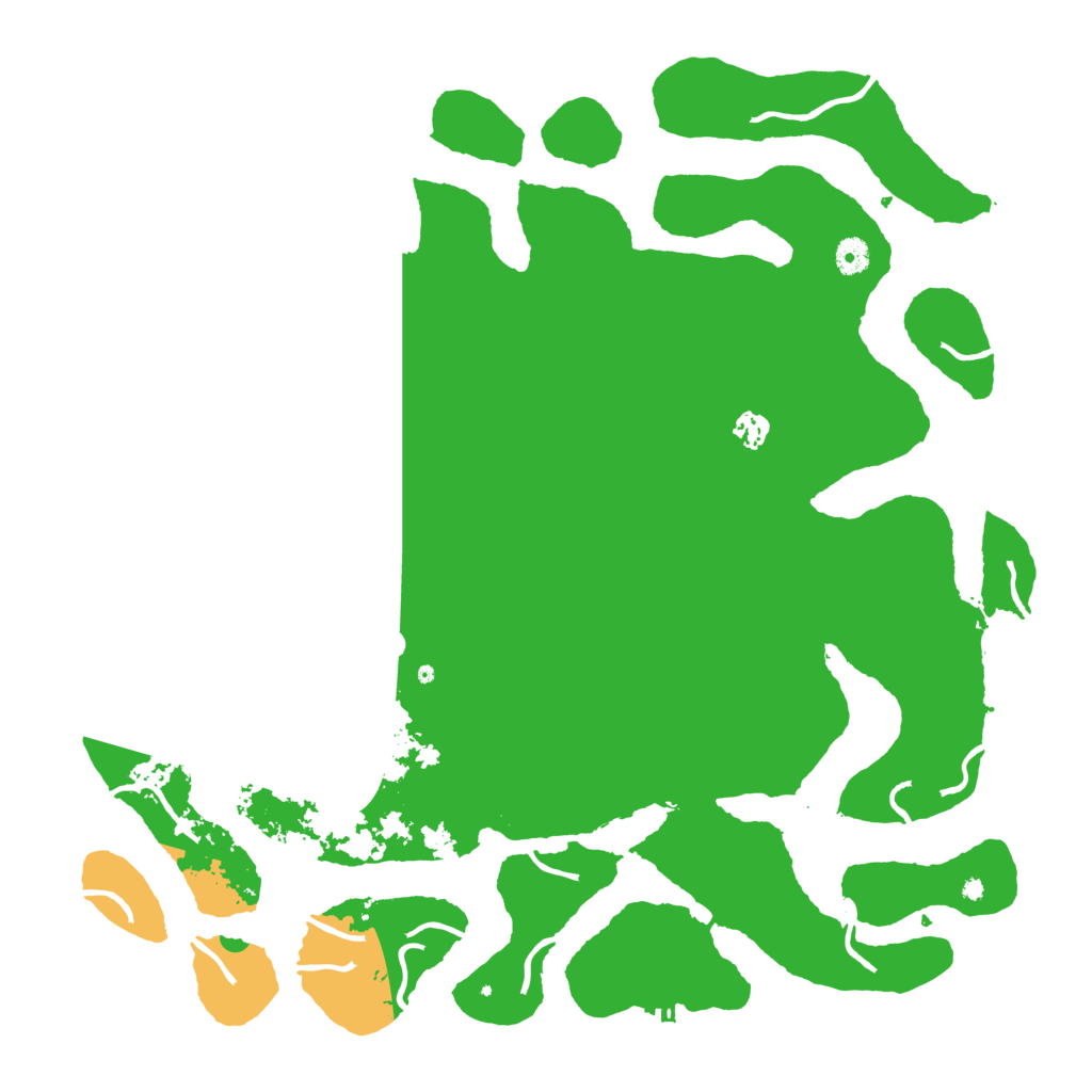 Biome Rust Map: Procedural Map, Size: 4600, Seed: 91546738