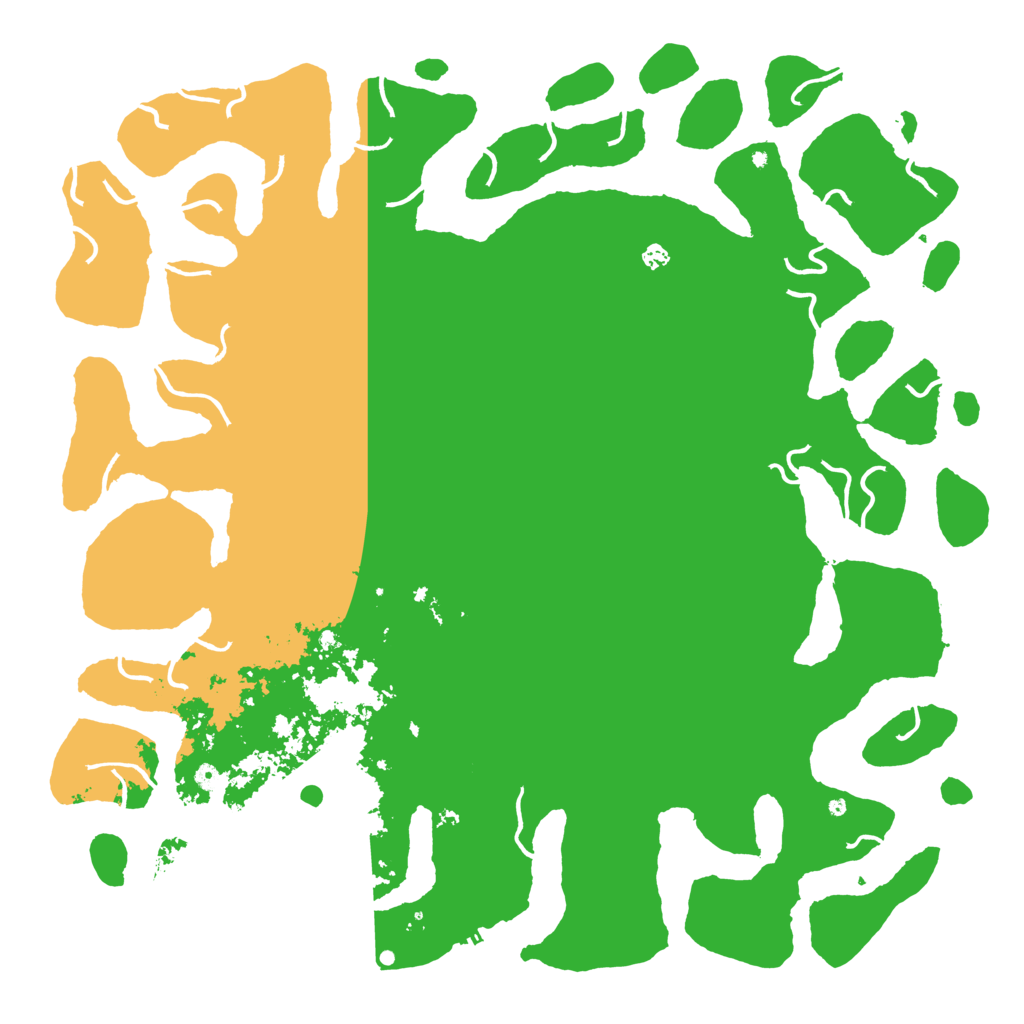 Biome Rust Map: Procedural Map, Size: 6000, Seed: 1180382269