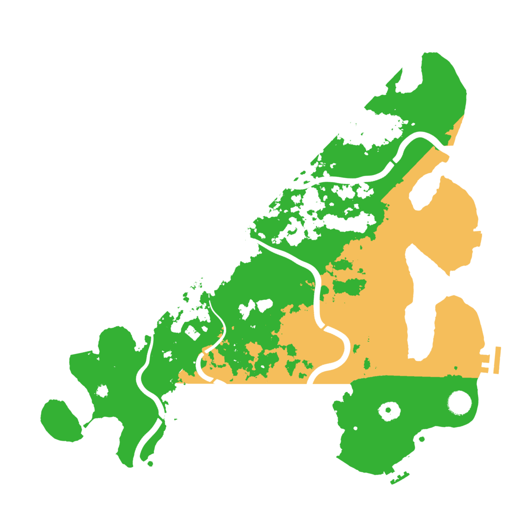 Biome Rust Map: Procedural Map, Size: 3800, Seed: 3946