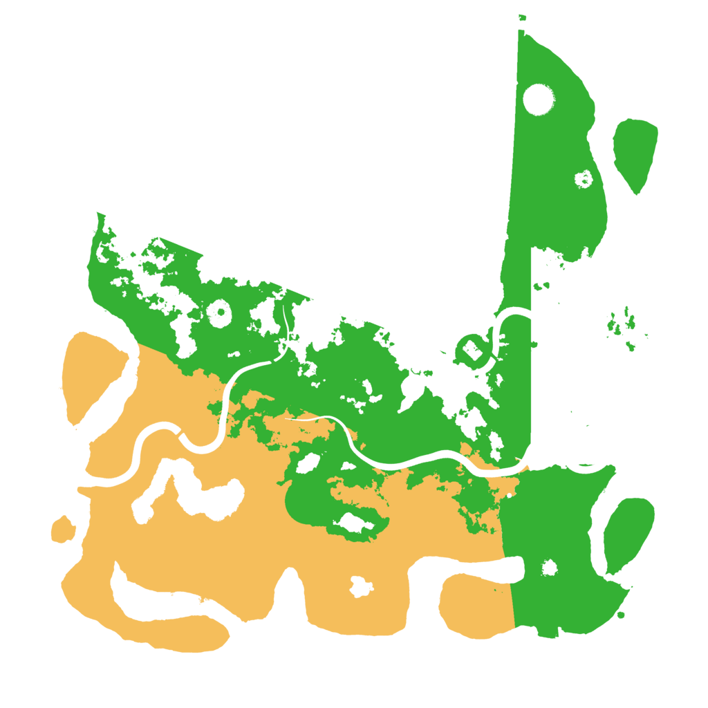 Biome Rust Map: Procedural Map, Size: 4000, Seed: 288229162