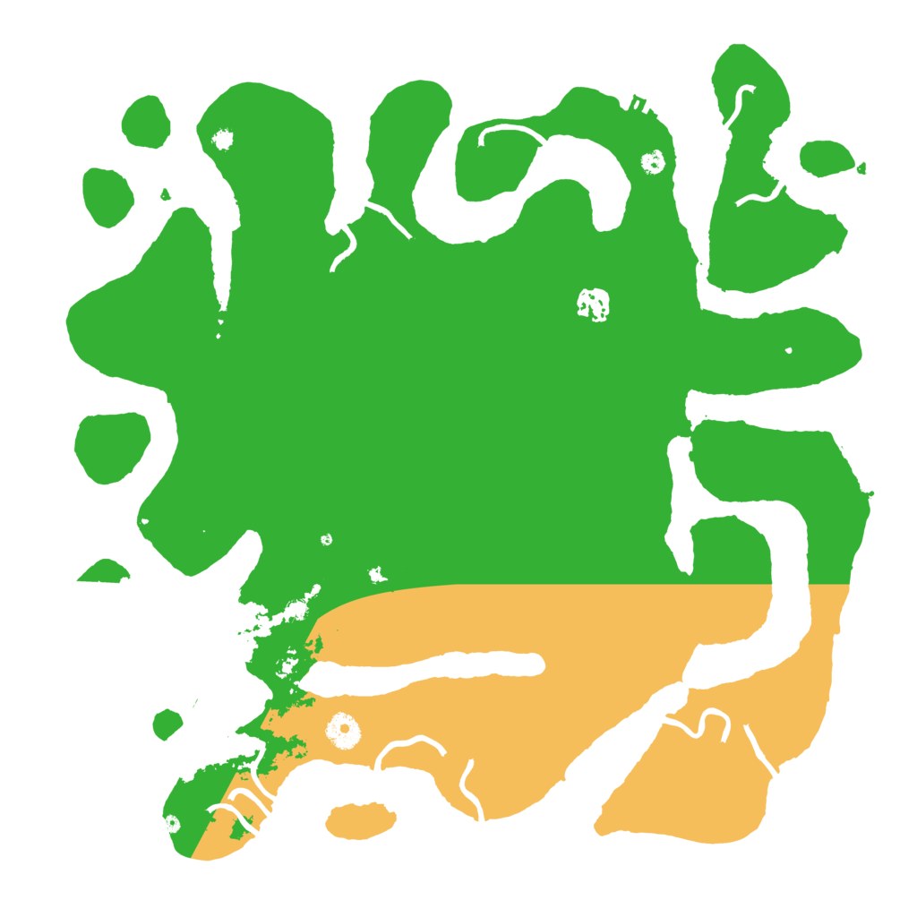 Biome Rust Map: Procedural Map, Size: 4000, Seed: 5214356