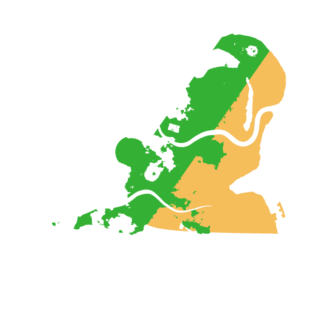 Biome Rust Map: Procedural Map, Size: 3000, Seed: 1010201739