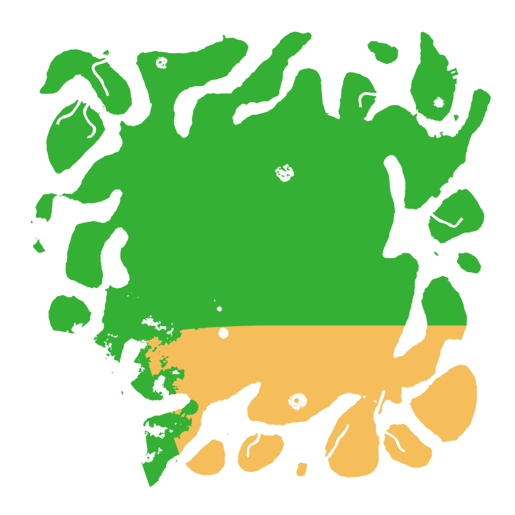 Biome Rust Map: Procedural Map, Size: 4500, Seed: 16477613