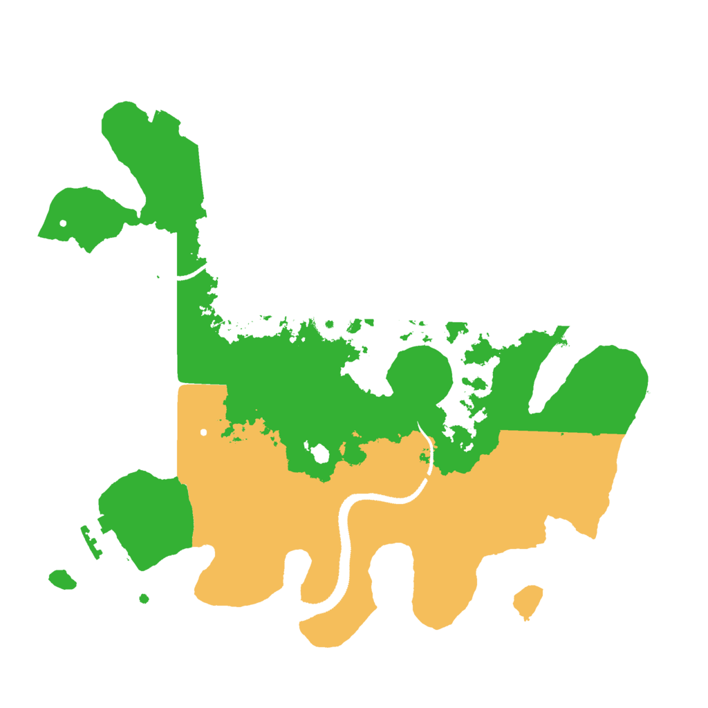 Biome Rust Map: Procedural Map, Size: 3000, Seed: 221120