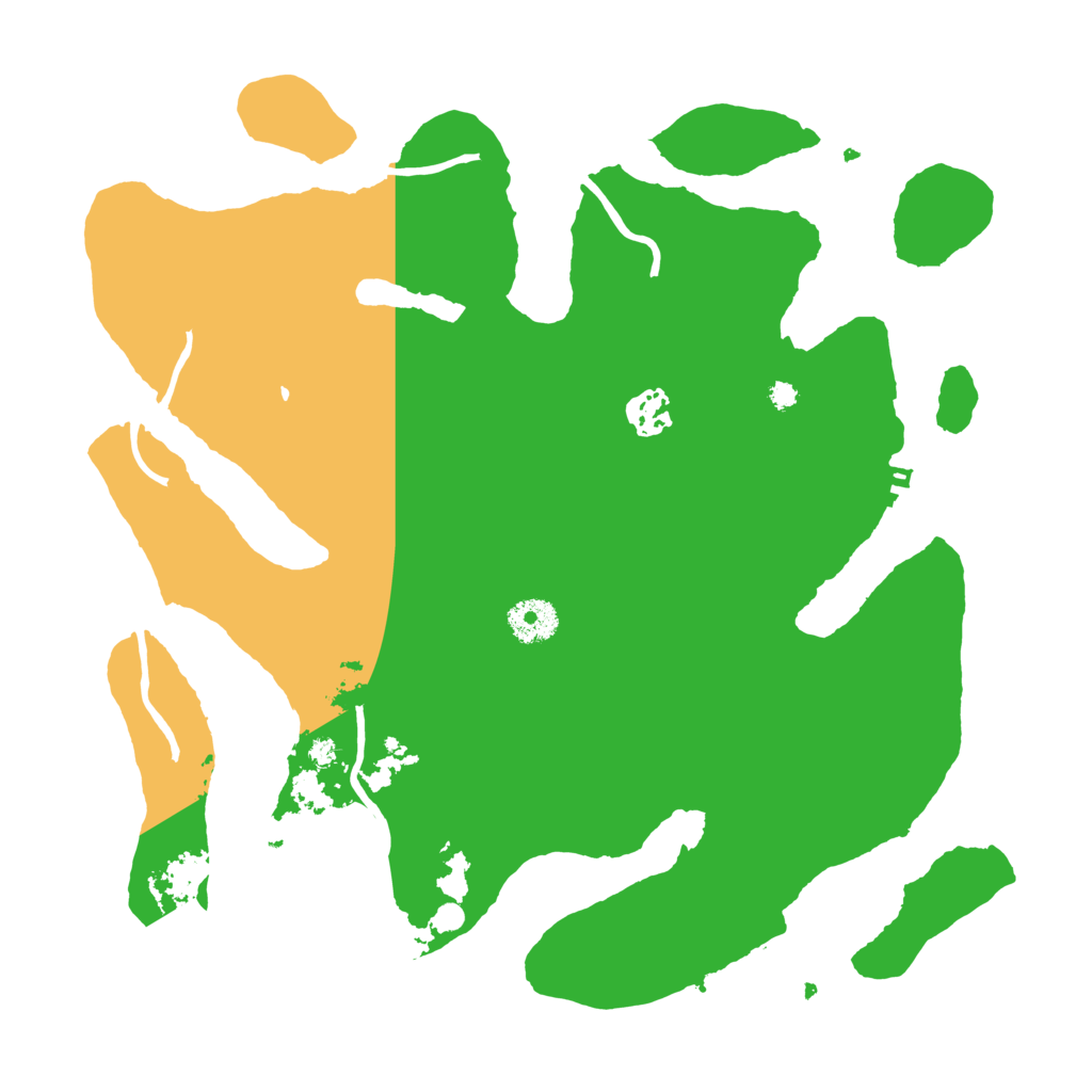 Biome Rust Map: Procedural Map, Size: 3500, Seed: 103092143