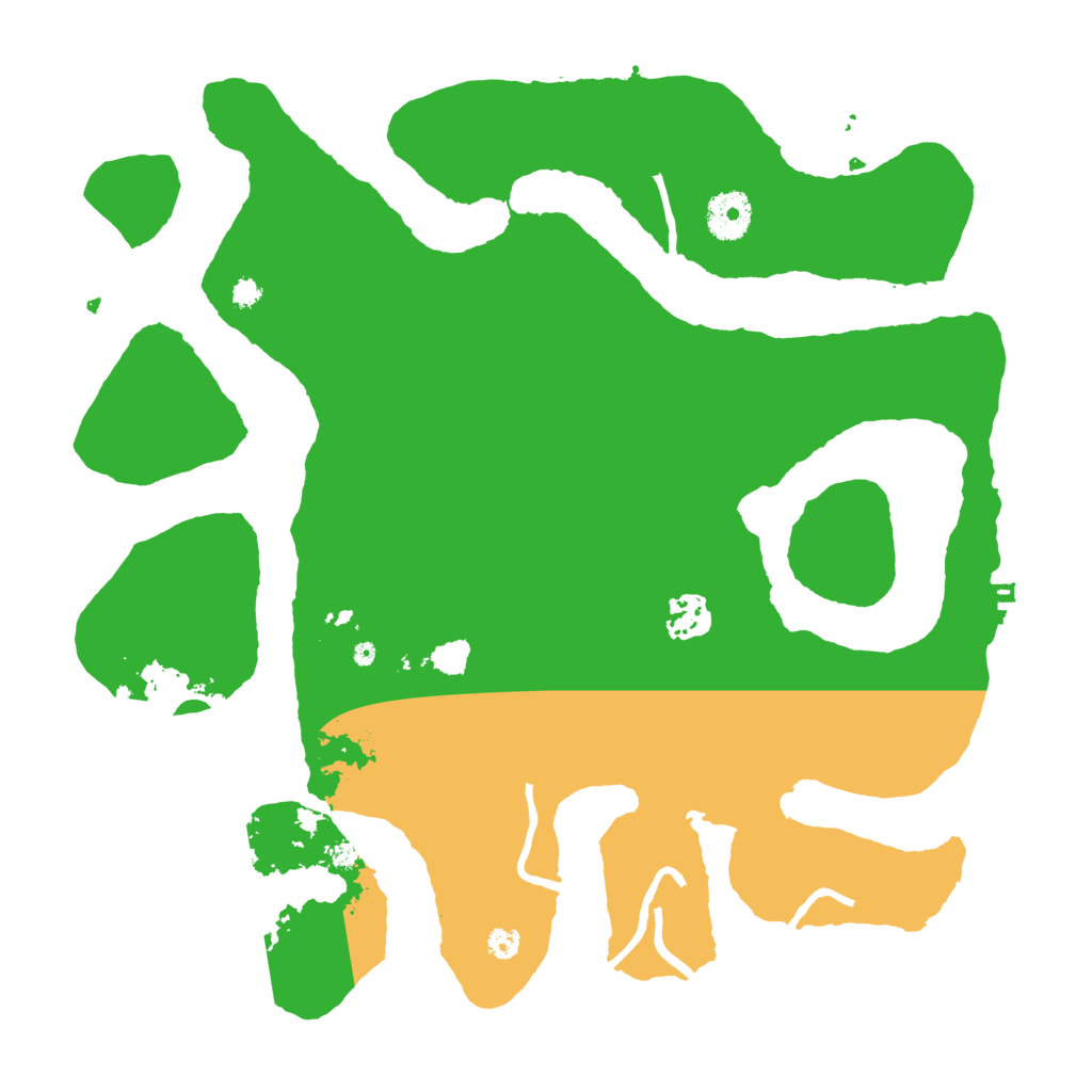 Biome Rust Map: Procedural Map, Size: 3500, Seed: 89371