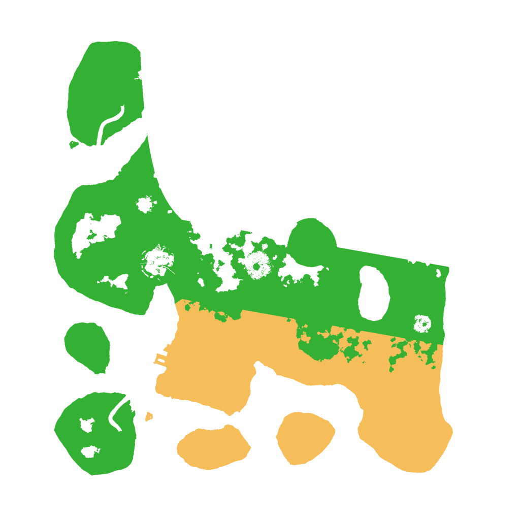 Biome Rust Map: Procedural Map, Size: 3000, Seed: 4181318