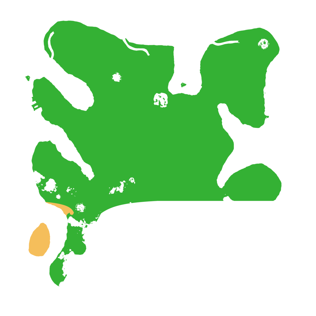 Biome Rust Map: Procedural Map, Size: 3167, Seed: 6547