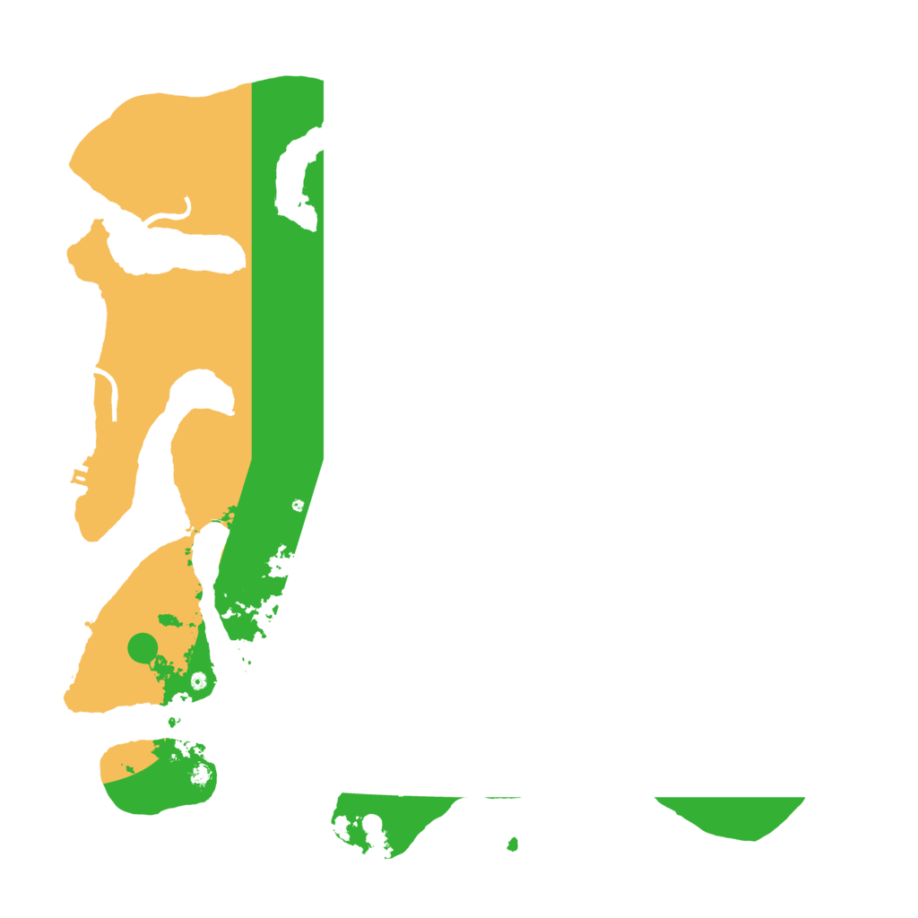 Biome Rust Map: Procedural Map, Size: 4000, Seed: 13433414