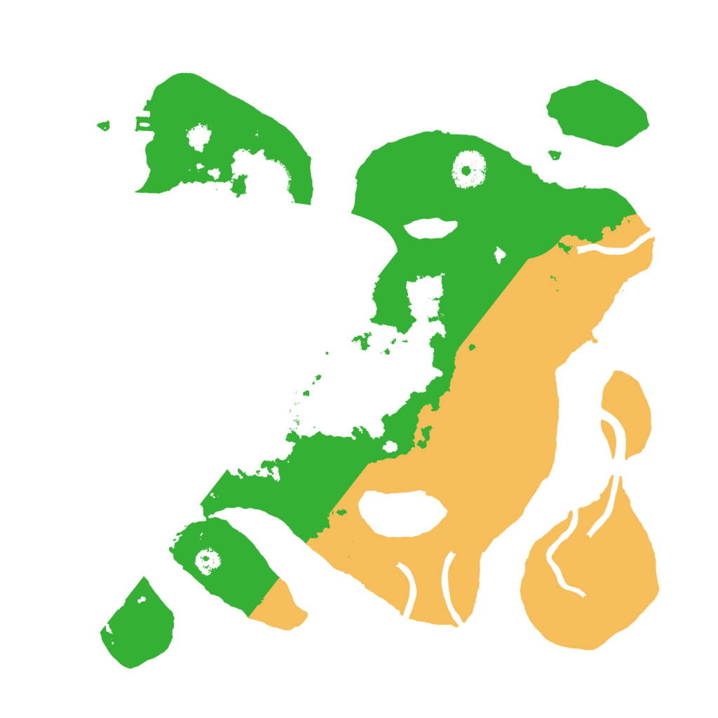 Biome Rust Map: Procedural Map, Size: 3000, Seed: 181240