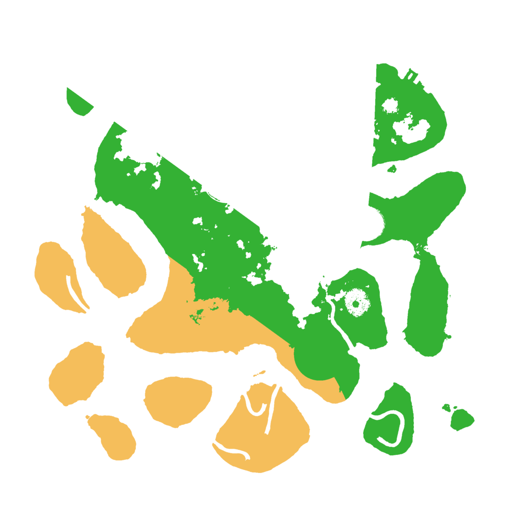 Biome Rust Map: Procedural Map, Size: 3000, Seed: 995447