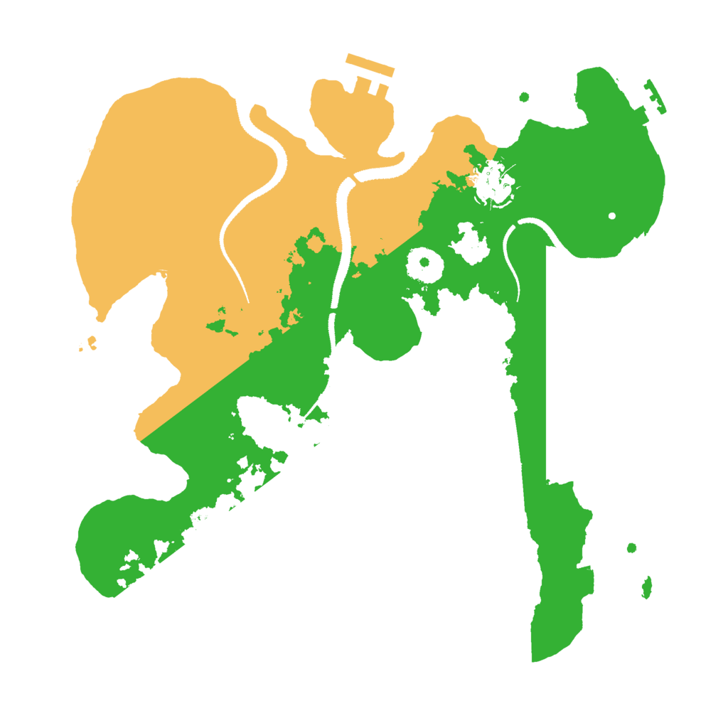 Biome Rust Map: Procedural Map, Size: 3000, Seed: 1900283171