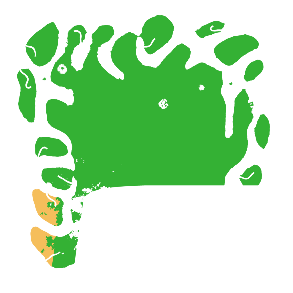 Biome Rust Map: Procedural Map, Size: 4600, Seed: 22092021