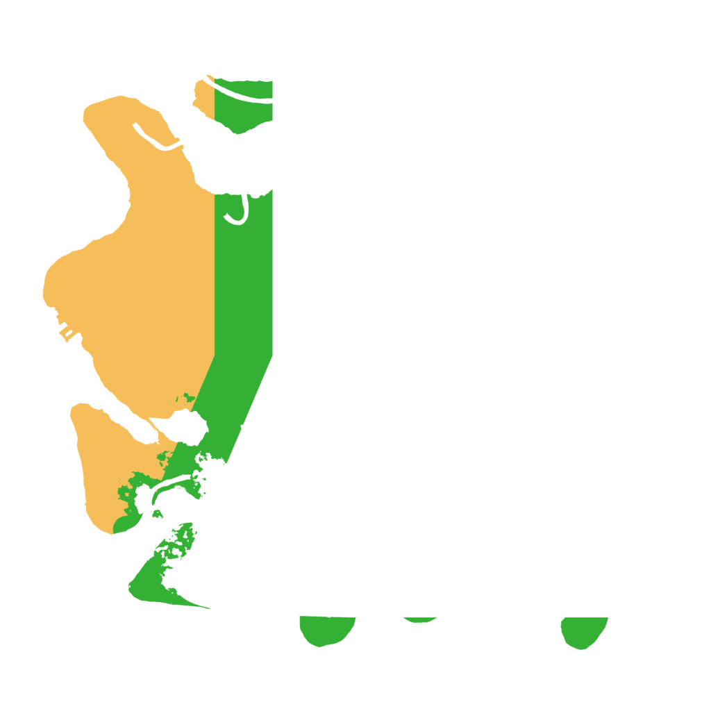 Biome Rust Map: Procedural Map, Size: 3500, Seed: 2525