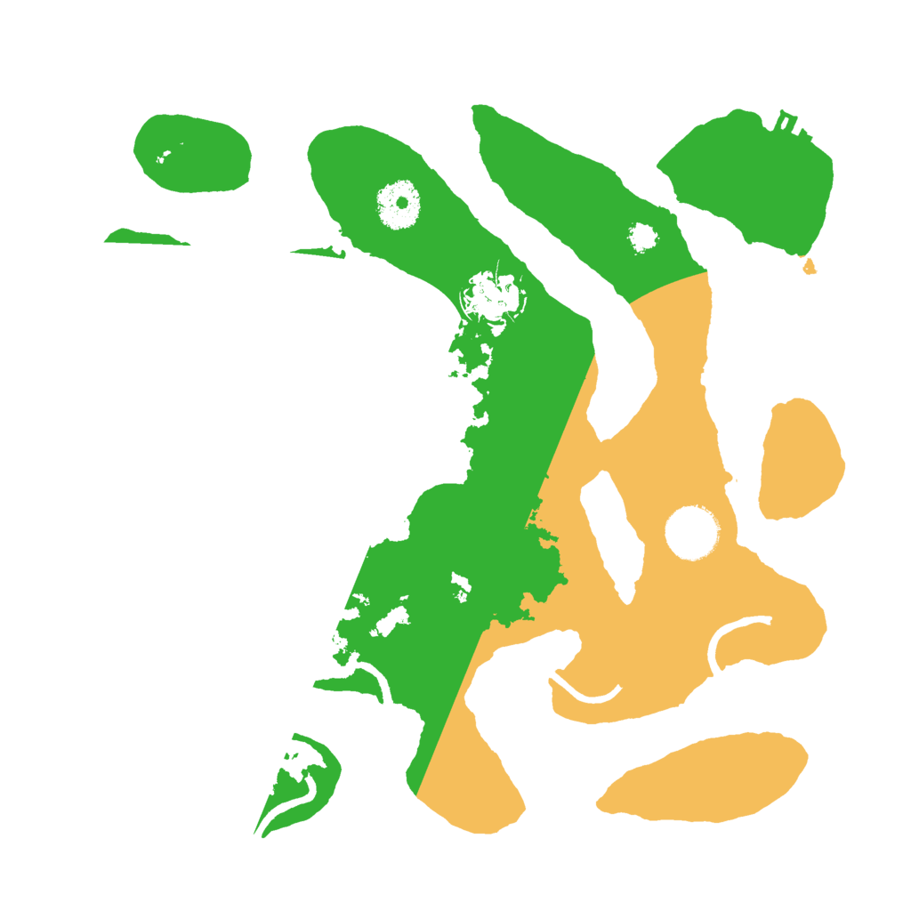 Biome Rust Map: Procedural Map, Size: 3000, Seed: 291630