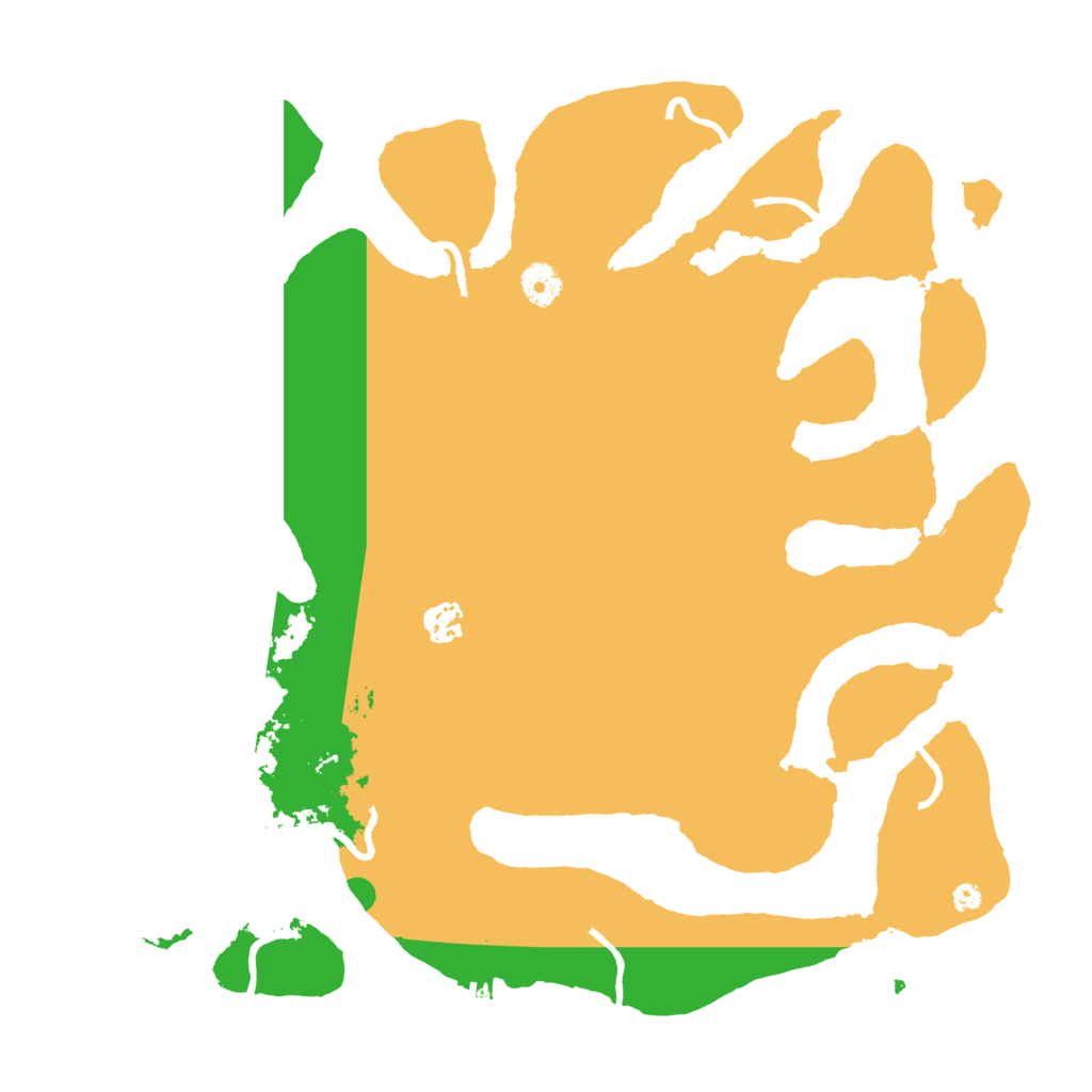 Biome Rust Map: Procedural Map, Size: 4000, Seed: 749811694