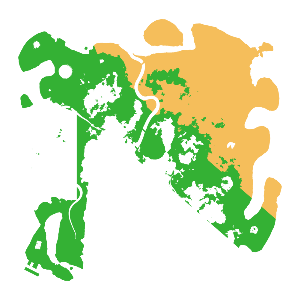 Biome Rust Map: Procedural Map, Size: 4000, Seed: 7949