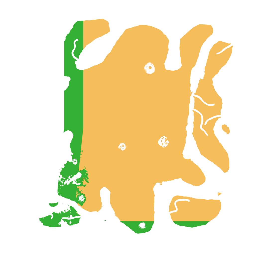 Biome Rust Map: Procedural Map, Size: 3550, Seed: 19643