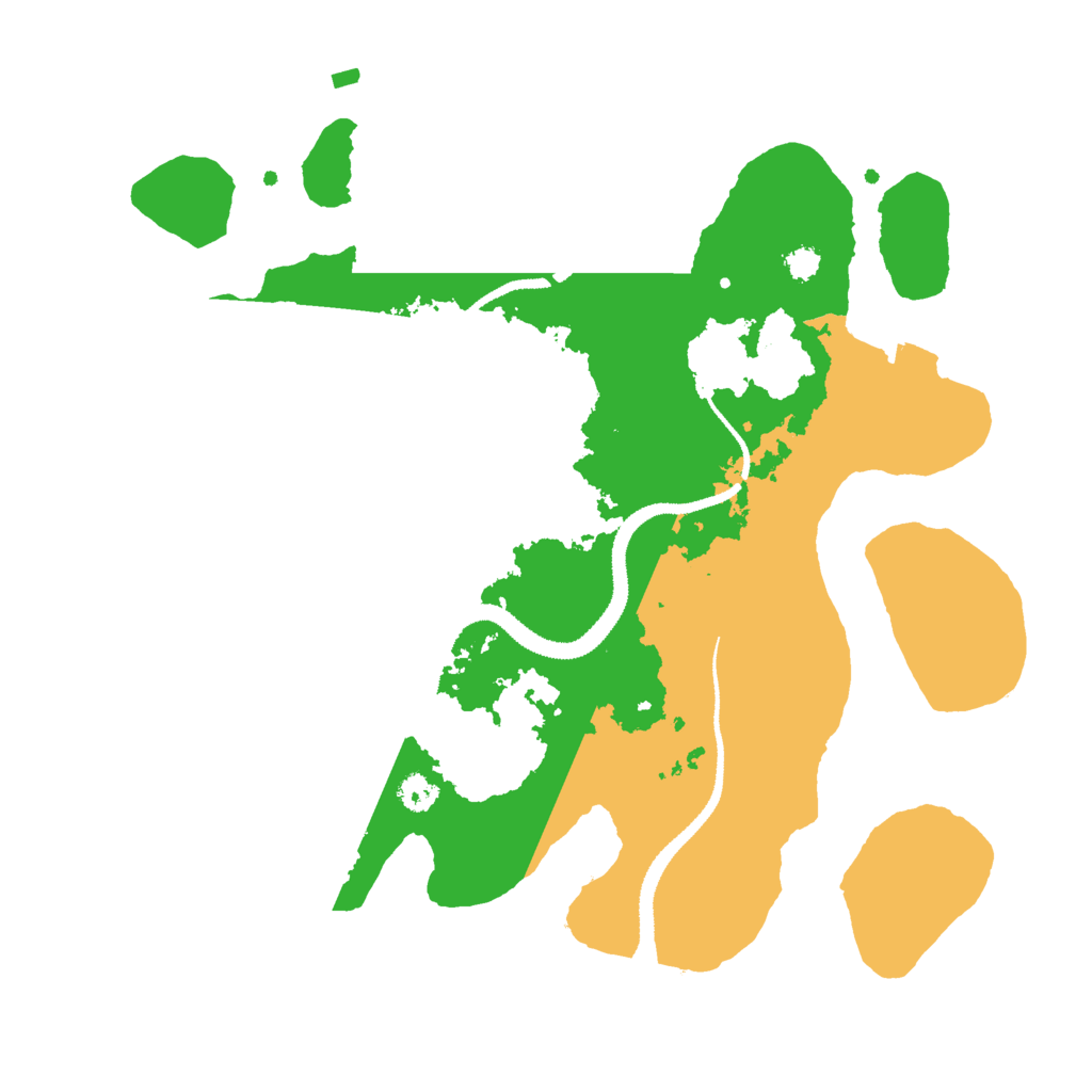 Biome Rust Map: Procedural Map, Size: 3000, Seed: 691788254