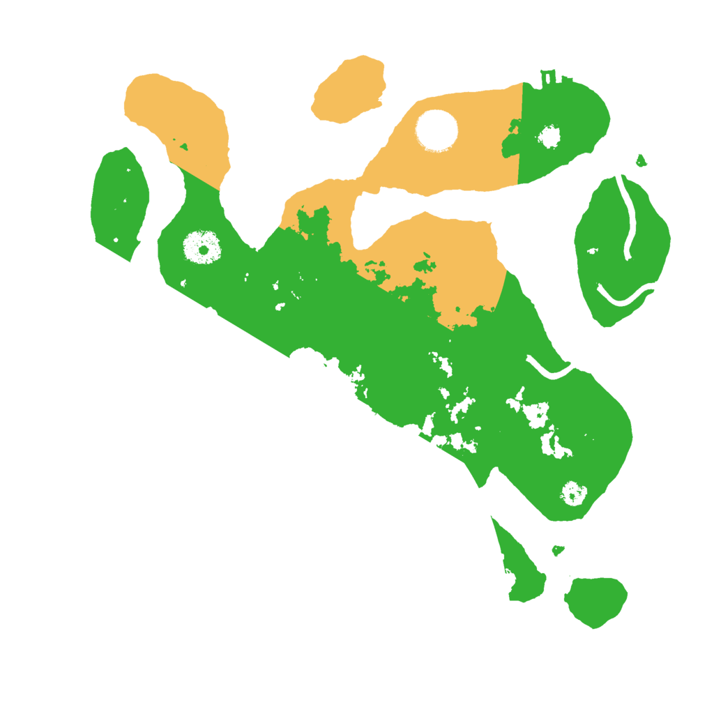 Biome Rust Map: Procedural Map, Size: 3000, Seed: 1604566