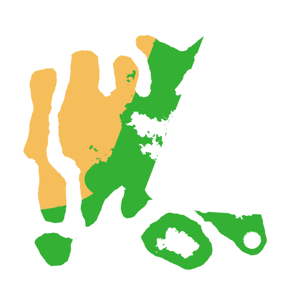 Biome Rust Map: Barren, Size: 3000, Seed: 56789