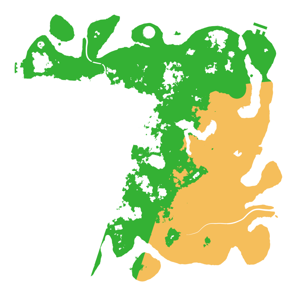 Biome Rust Map: Procedural Map, Size: 4250, Seed: 218989