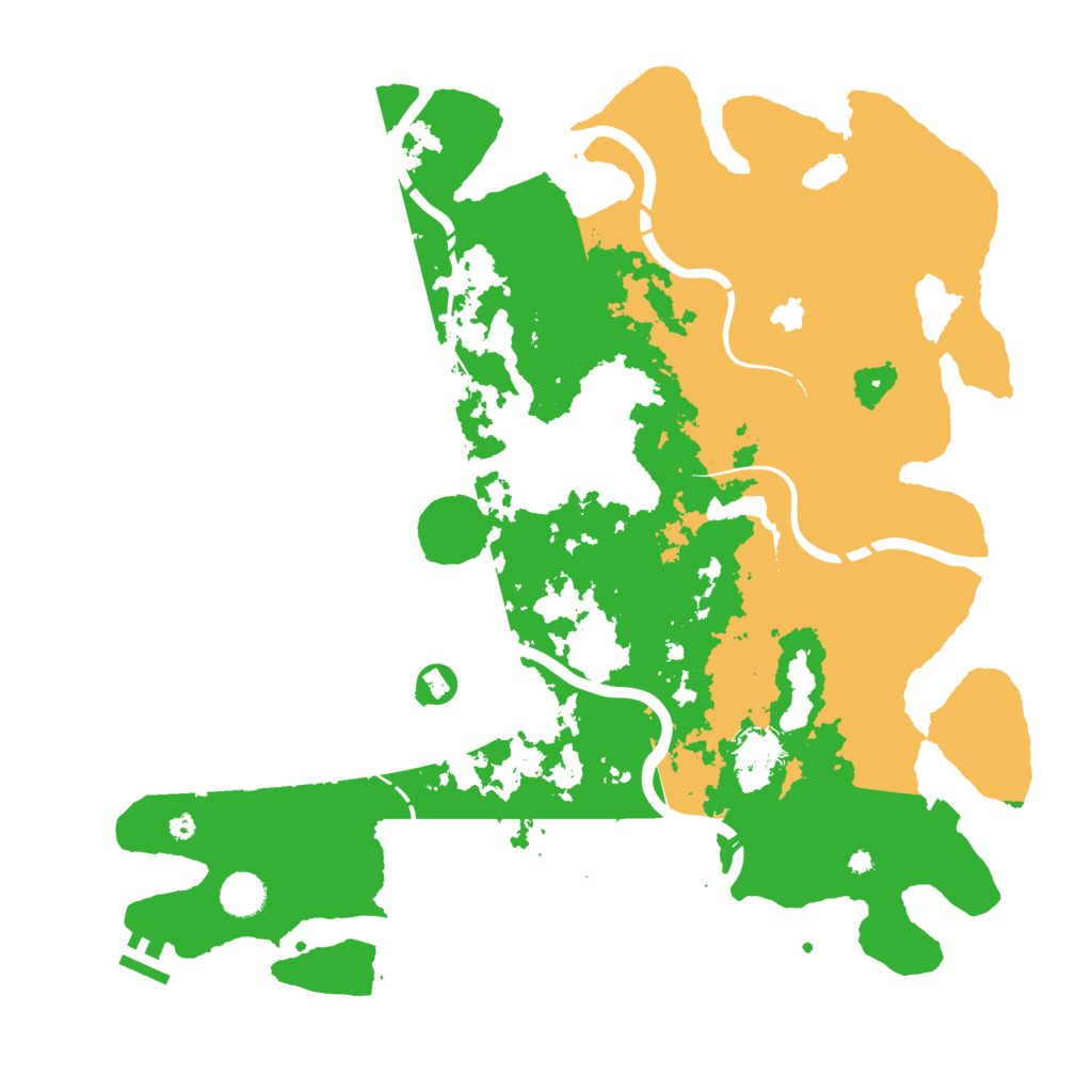 Biome Rust Map: Procedural Map, Size: 4250, Seed: 291415
