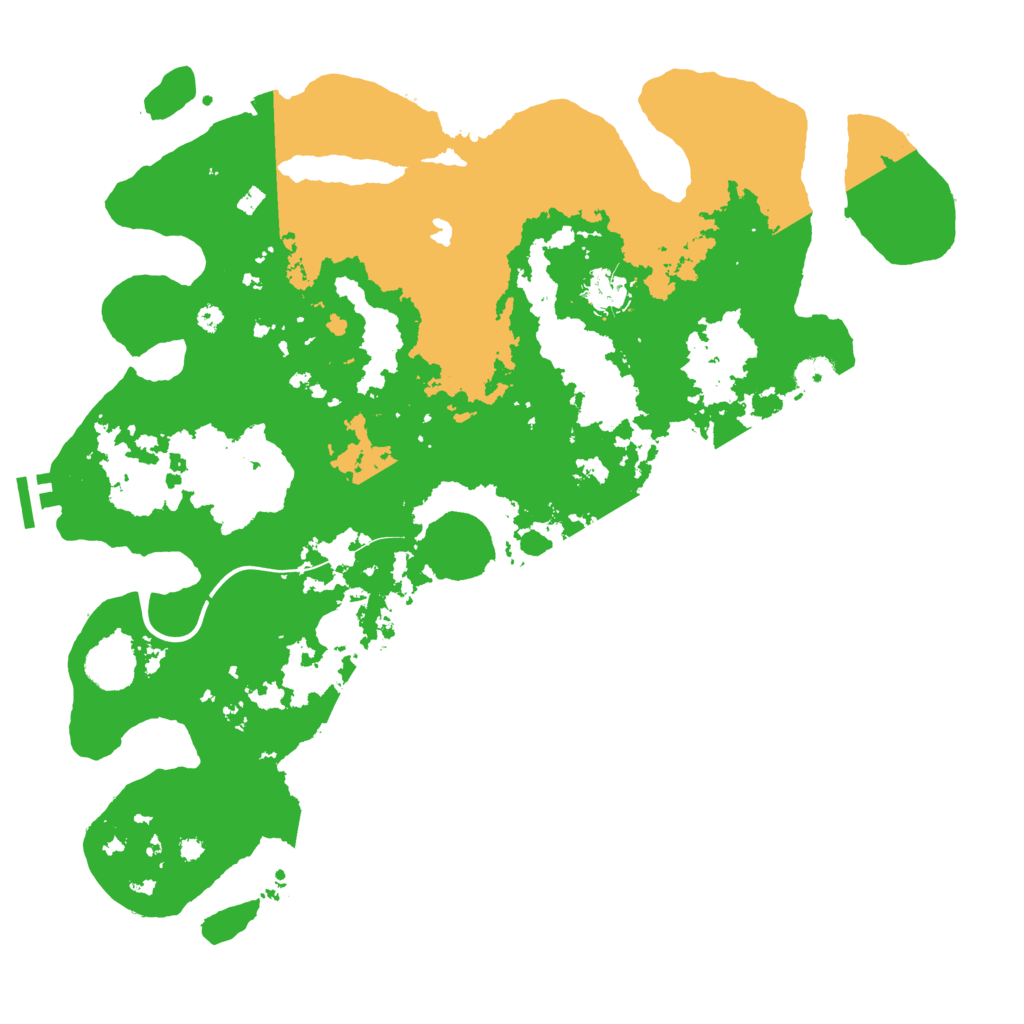 Biome Rust Map: Procedural Map, Size: 4000, Seed: 31335